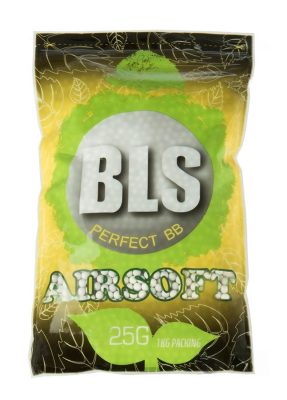 Billes 6mm Airsoft BIO Blanches 0.25g – BLS – Sac de 1 kg - Carton de 20 SACHET 1KG - BIO - 0.25g BLS1KG - BIO - 0.25g - obrazek 3