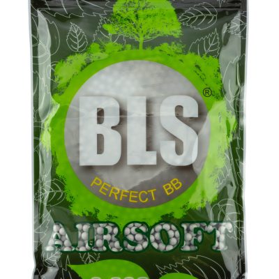 Billes 6mm Airsoft BIO Blanches 0.30g BLS