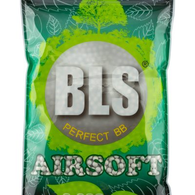 Billes 6mm Airsoft BIO Blanches 0.23G BLS
