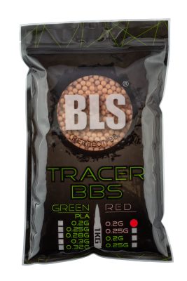 Billes traçantes rouges BLS 0,20g - BBS 0.20g Bio Tracer Rouge - 1Kg
