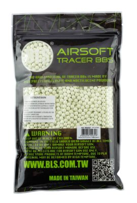 Billes traçantes vertes biodégradables 0.28g BLS - Sachet 1KG tracer verte 0.28g BIO BLS - obrazek 2