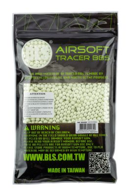 Billes Airsoft Traçantes BLS 0,30 g BIO - Sachet de 1 KG - CARTON DE 20 SACHETS DE BILLES BLS TRACER 1KG VERT - 0.30g BIO - obrazek 2