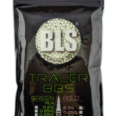 Billes 6mm airsoft traçantes 0.32g  BLS BIO – Sac de 1 kg