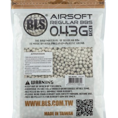 Alternative view of Billes lourdes 6mm airsoft biodégradables BLS BIO 0.43g – Sac de 1 kg