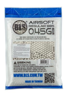 Billes lourdes 6mm airsoft biodégradables BLS BIO 0.45g – Sac de 1 kg - Sachet 1KG Billes 0.45g BIO - obrazek 2