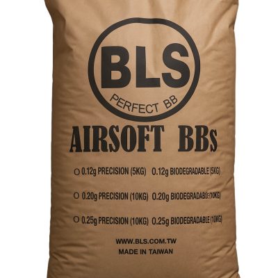 Billes 6mm Airsoft biodégradables BLS – Sac de 10 kg