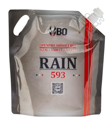 Billes Airsoft 6mm 0.23g rain- BO-3500 RDS / 0. 23g (10 sachets) - 0,23g - obrazek 2