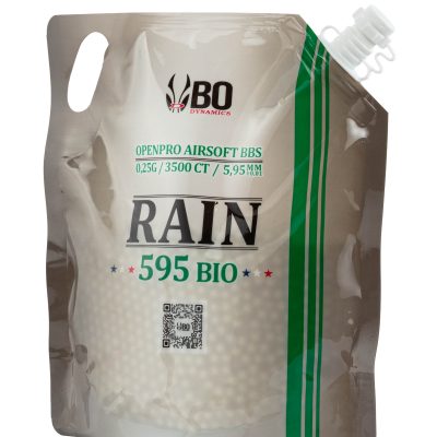 Billes Airsoft 6mm BIO 0.25g rain- BO-3500 RDS / 0. 25g (10 sachets)