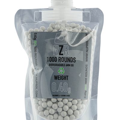 Alternative view of Billes Airsoft 6mm RZR 0,40g en sachet de 1000 bbs