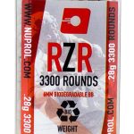 Billes Airsoft 6mm RZR 0.28g BIO bouteille 3500 bbs - 0,28g