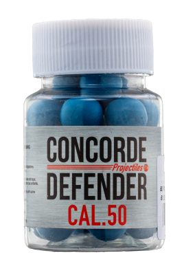 Cal. 50 - Billes de Défense caoutchouc - Pot de 30 billes - Pot de 30 billes cal. 50