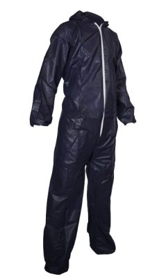 Combinaison jetable paintball bleu - Adulte
