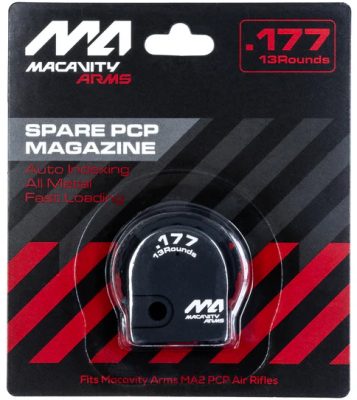 Chargeur métallique pour carabine PCP Macavity MA2 - obrazek 4