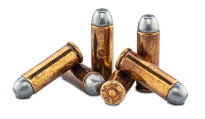Répliques factices balles de pistolet ou carabine .45 USA 1880