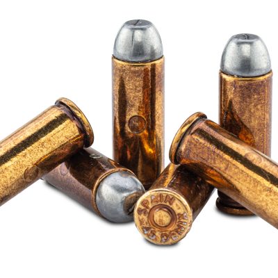 Répliques factices balles de pistolet ou carabine .45 USA 1880