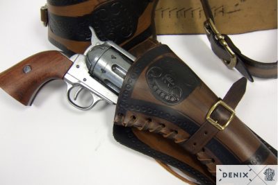 Ceinturon avec un holster pour revolver Western - obrazek 2