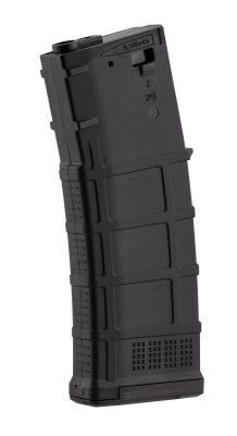 M4 black AEG 30/135 rounds magazine - Pack 5 AEG Mid-cap M4 magazine black 30/135 rounds
