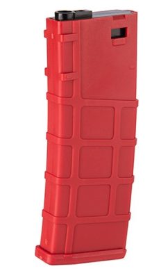 Mid-cap 200 bbs magazine Red for M4 series - - obrazek 3