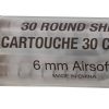Pack de 6 cartouches Fusil à pompe airsoft BO/FABARM clear OD-SA-CLG3050B asgbox.pl