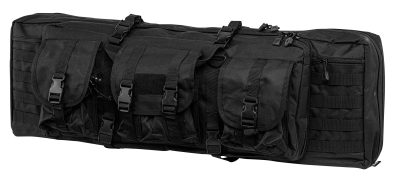 Black tactical case for long guns - 92 cm -