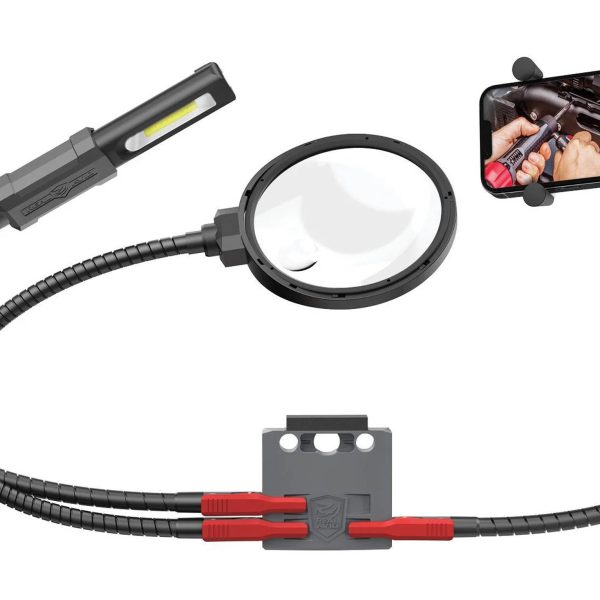 Station main libre Real Avid Loupe / Lampe / Porte téléphone - Station main libre Real Avid
