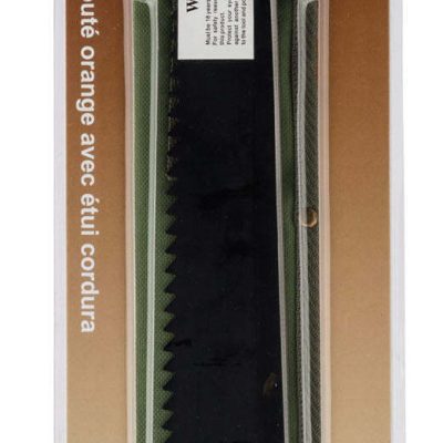 Machette avec dos scies et étui toile