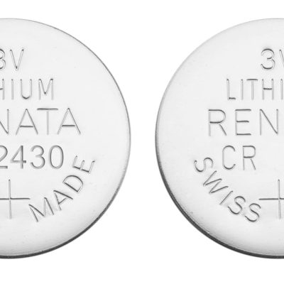 Lot 2 Piles Lithium CR2430 3 volts Renata