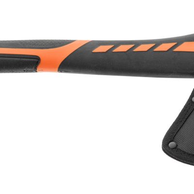 Hache tactique noir/orange 45 cm