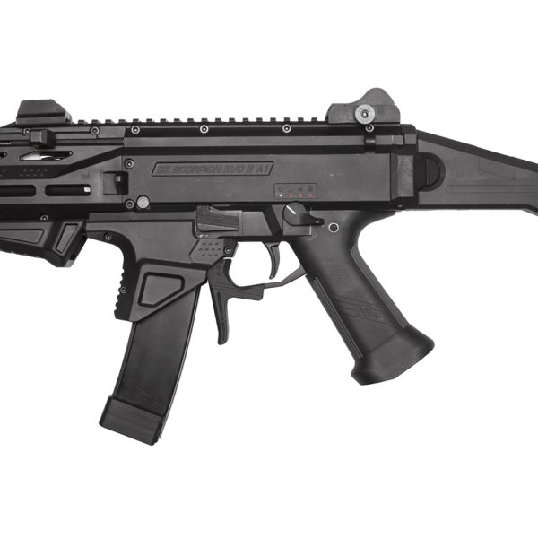 Black AEG Scorpion Evo 3 ATEK -