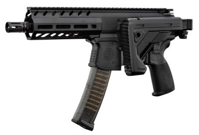 Réplique airsoft AEG Sig Sauer MPX noire - Réplique MPX noire AEG - obrazek 3