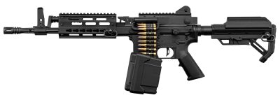 REP GE LMG 12.5'' AVEC CHARGEUR ELECTRONIQUE 2600CPS METAL NOIR - LMG Golden Eagle 12.5'' replica with electronic charger - obrazek 3
