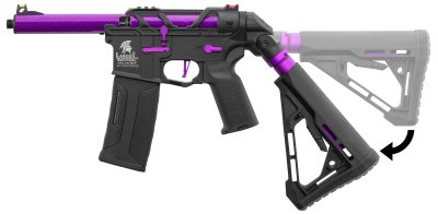 Lancer Tactical AEG airsoft X Airtac Gen 3 - Violet - obrazek 5