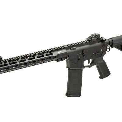 Alternative view of Lancer Tactical MGC4 MK2 M4 AEG Noir Gen 3