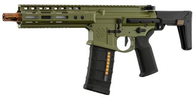 Réplique GBBR MWS Ghetto Blaster NOVESKE 7 pouces Noire - Ghetto Blaster 7'' Vert - obrazek 2