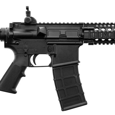 Alternative view of Réplique GBBR Daniel Defense MK18 Golden Eagle Noir