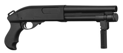 M870 Golden Eagle Gas Pump Action Shotgun Replica Black - Replica M870 Golden Eagle Black Gas Pump Shotgun