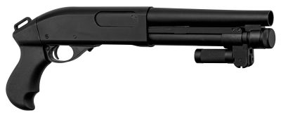 M870 Golden Eagle Gas Pump Action Shotgun Replica Black - Replica M870 Golden Eagle Black Gas Pump Shotgun - obrazek 3