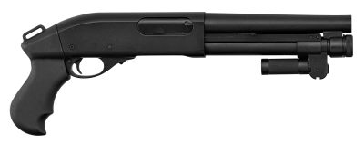 M870 Golden Eagle Gas Pump Action Shotgun Replica Black - Replica M870 Golden Eagle Black Gas Pump Shotgun - obrazek 5