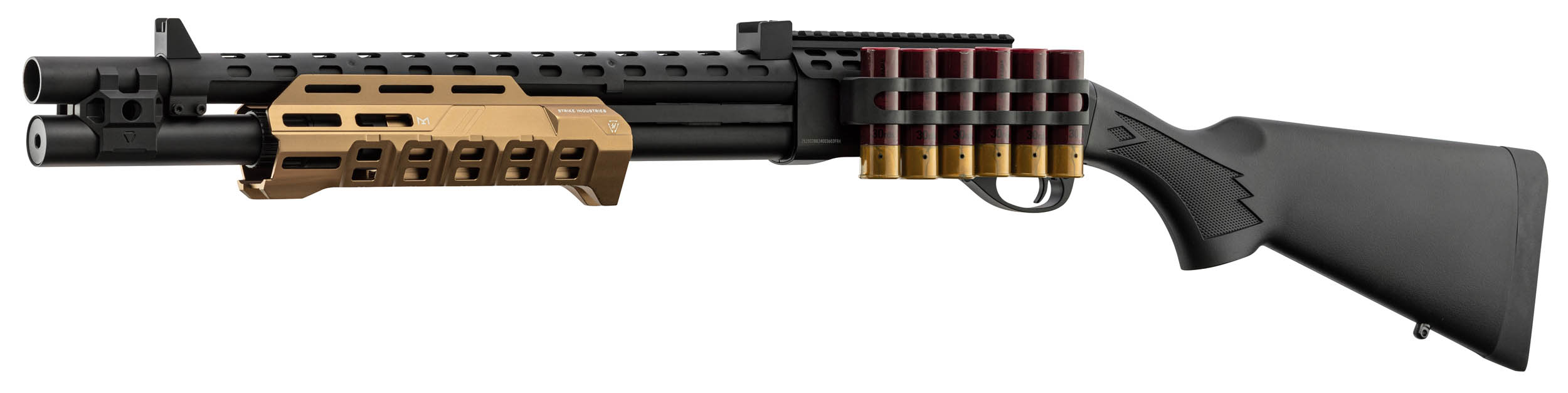 Réplique de fusil à pompe M870 Strike Industries noire et tan OD-SA-LG3033 asgbox.pl Réplique de fusil à pompe M870 Strike Industries noire et tan - obrazek 2