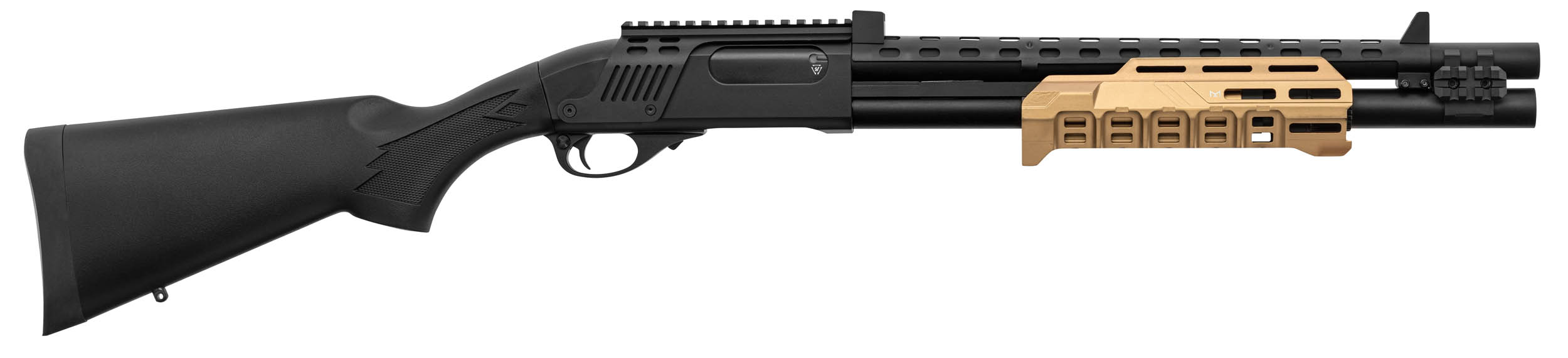 Réplique de fusil à pompe M870 Strike Industries noire et tan OD-SA-LG3033 asgbox.pl Réplique de fusil à pompe M870 Strike Industries noire et tan - obrazek 8