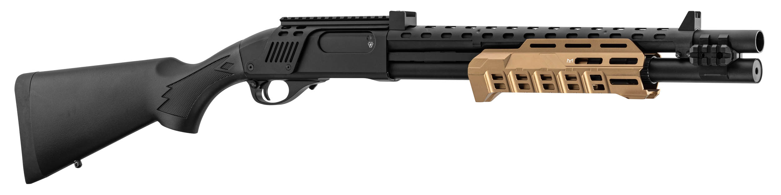 Réplique de fusil à pompe M870 Strike Industries noire et tan OD-SA-LG3033 asgbox.pl Réplique de fusil à pompe M870 Strike Industries noire et tan - obrazek 9