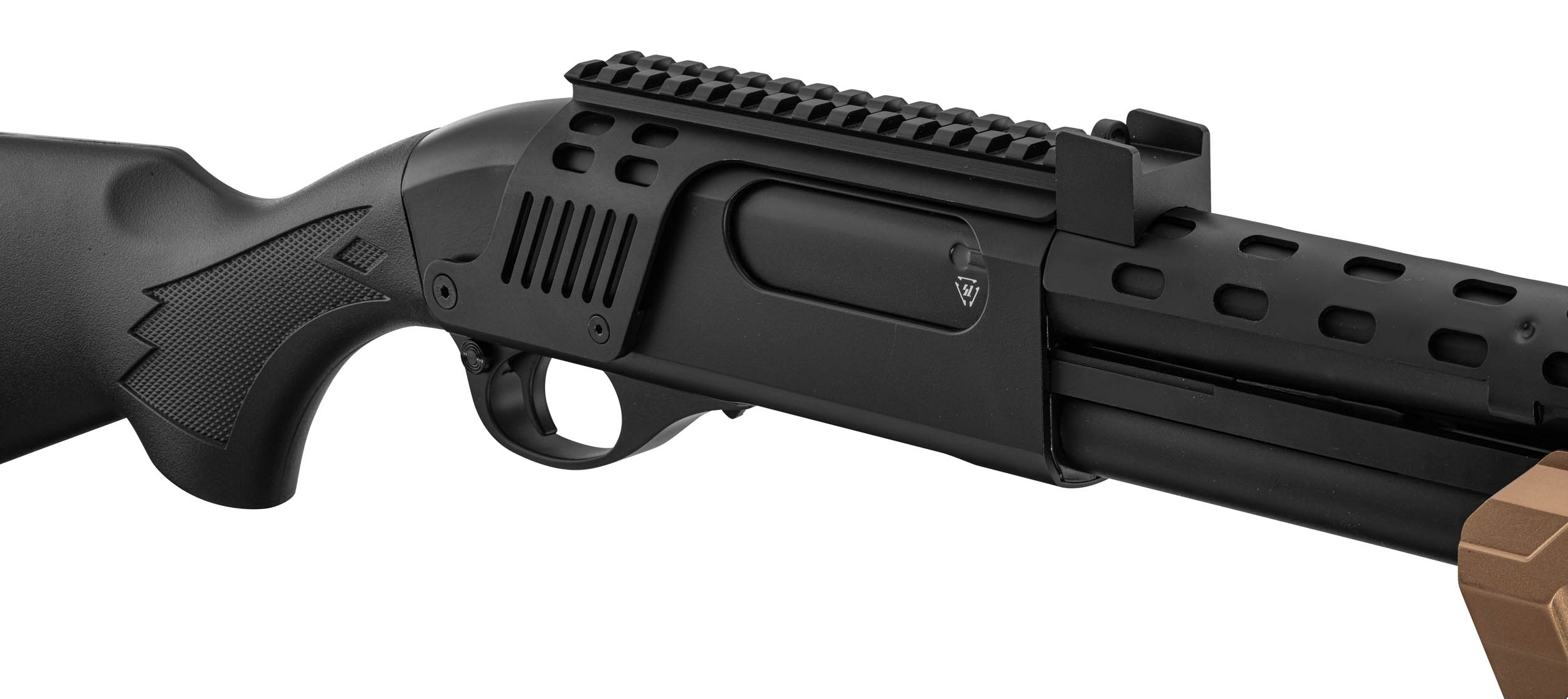 Réplique de fusil à pompe M870 Strike Industries noire et tan OD-SA-LG3033 asgbox.pl Réplique de fusil à pompe M870 Strike Industries noire et tan - obrazek 10