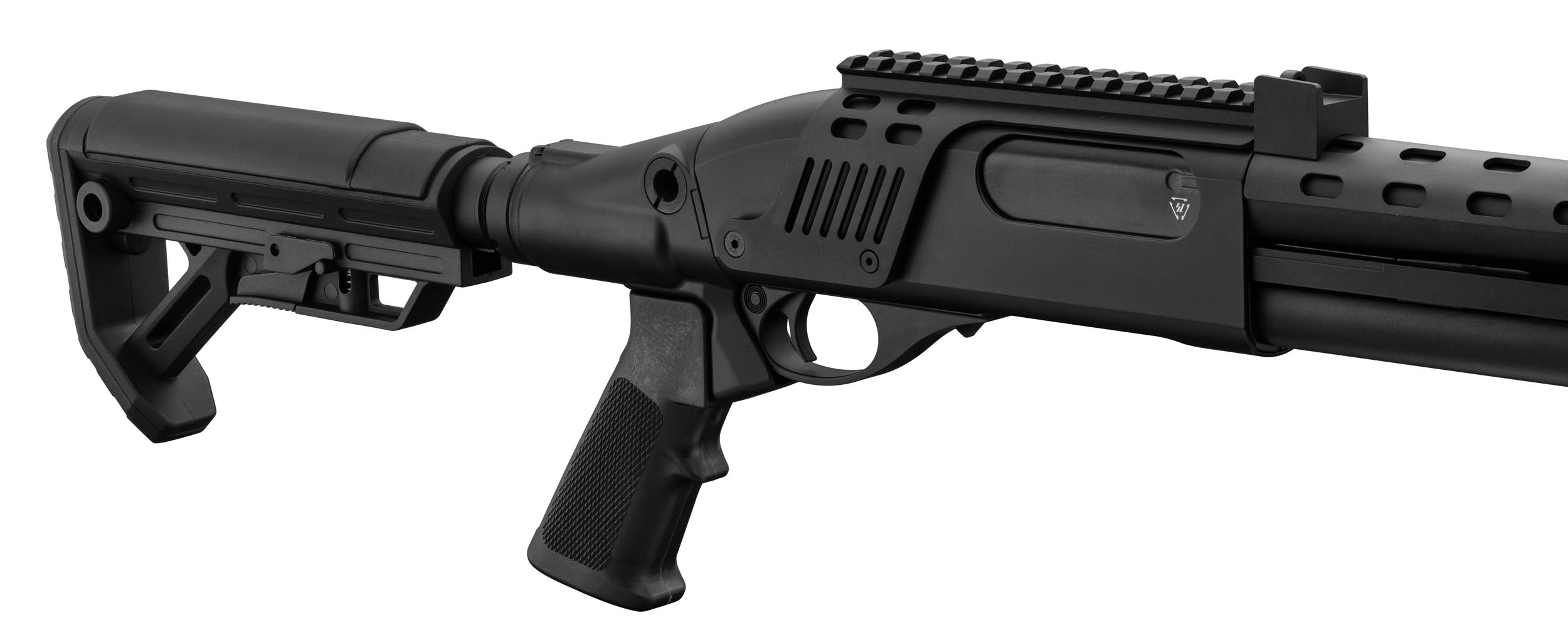Fusil à pompe Gaz M870 Strike Industries noir airsoft OD-SA-LG3034 asgbox.pl Fusil à pompe Gaz M870 Strike Industries noir airsoft - obrazek 3