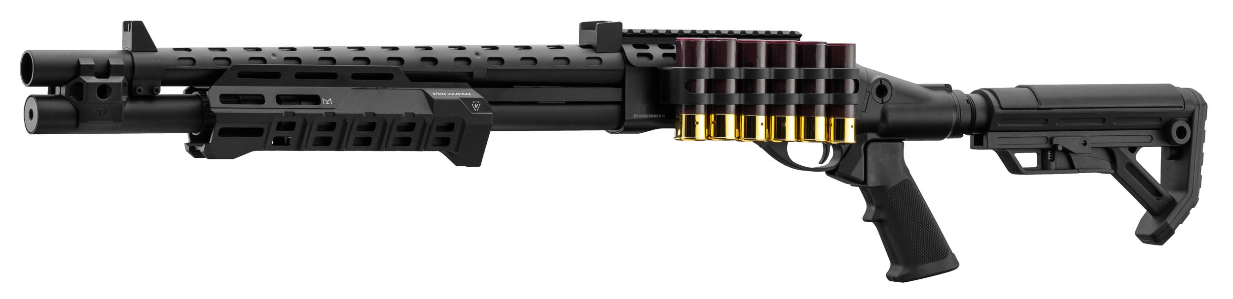 Fusil à pompe Gaz M870 Strike Industries noir airsoft OD-SA-LG3034 asgbox.pl Fusil à pompe Gaz M870 Strike Industries noir airsoft - obrazek 7