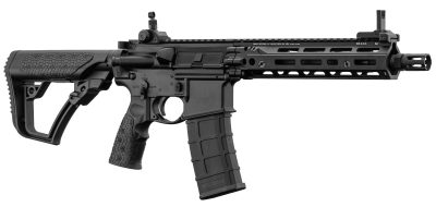 Réplique GBBR MK18 Daniel Défense Ris III 10.3" Golden Eagle Noir - Noir/Noir - obrazek 5