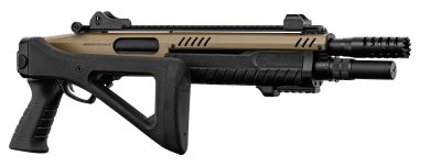 Réplique fusil à pompe FABARM STF12 Compact Tan Gaz - FABARM STF12 Compact Tan - obrazek 6