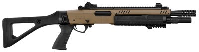 Réplique fusil à pompe FABARM STF12 Compact Tan Gaz - FABARM STF12 Compact Tan - obrazek 3