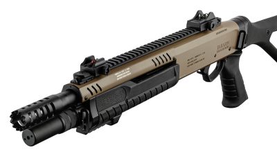 Réplique fusil à pompe FABARM STF12 Compact Tan Gaz - FABARM STF12 Compact Tan - obrazek 5