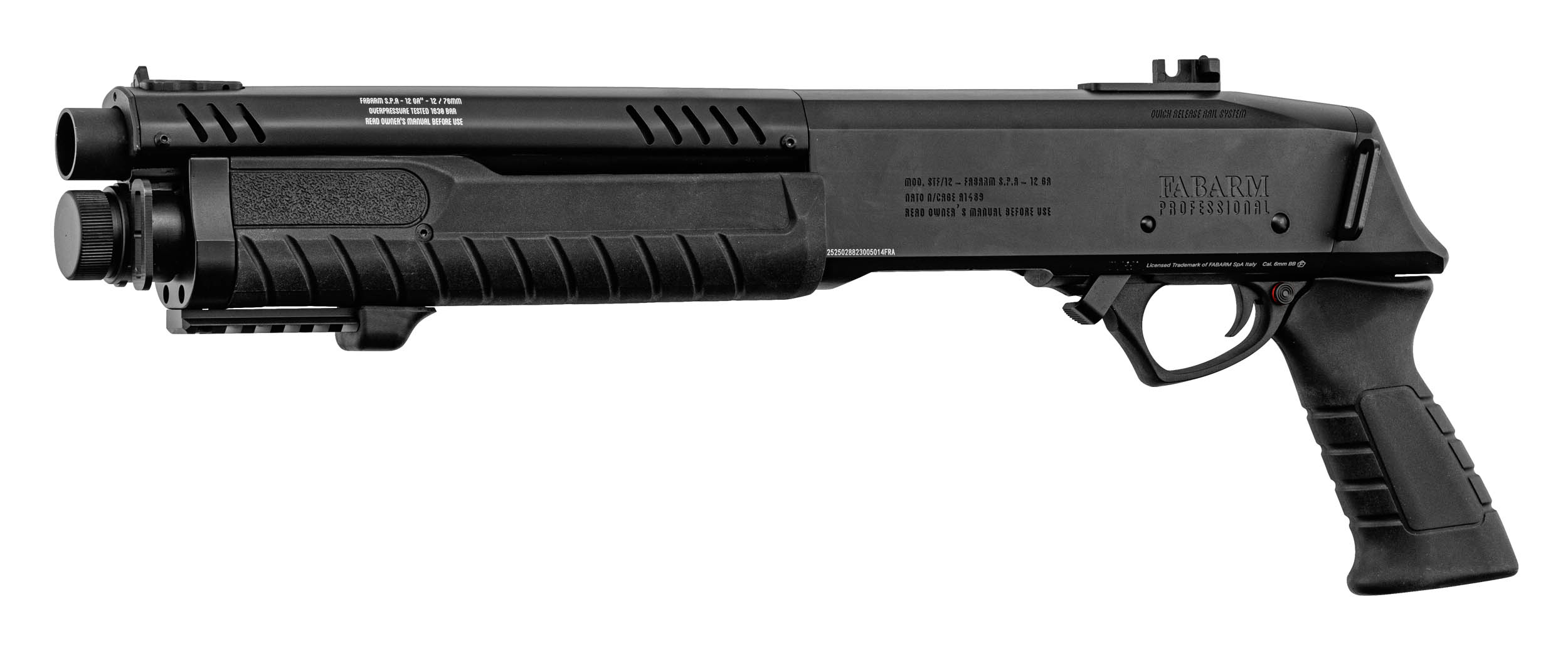Réplique fusil à pompe FABARM STF12 Short Initial Gaz OD-SA-LG3055 asgbox.pl Réplique fusil à pompe FABARM STF12 Short Initial Gaz - obrazek 2