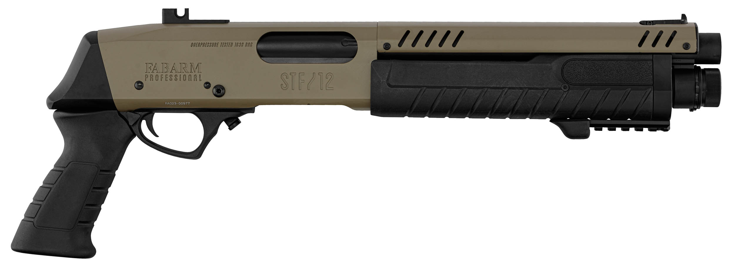 Réplique fusil à pompe FABARM STF12 Short Initial TAN Gaz OD-SA-LG3056 asgbox.pl Réplique fusil à pompe FABARM STF12 Short Initial TAN Gaz - obrazek 2